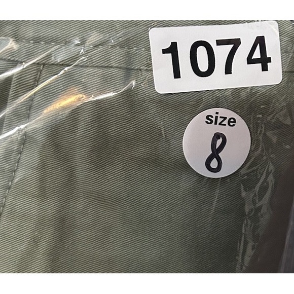 Old Navy Women 8 Reg High-Waisted Pixie Skinny Ankle Green Pants Casual Colorful - Picture 16 of 16